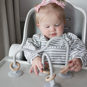 Calla and Friends On-The-Go Suction Table Toy silicone beechwood set