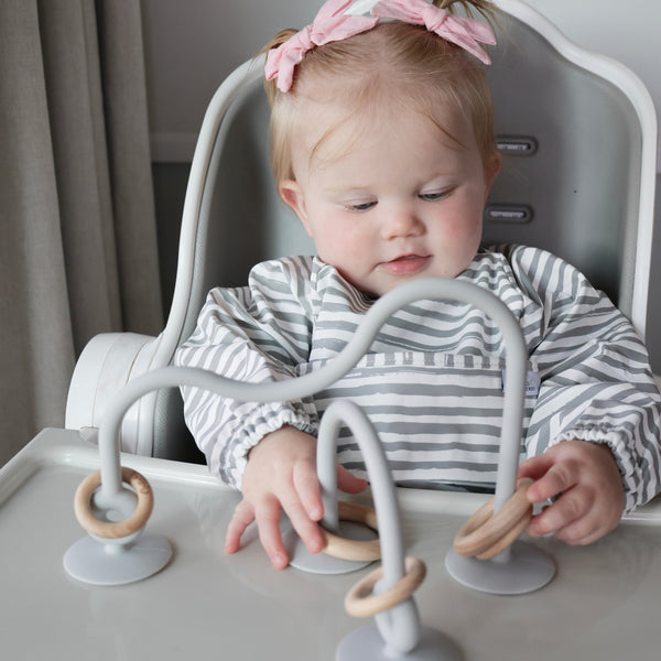 Calla and Friends On-The-Go Suction Table Toy silicone beechwood set