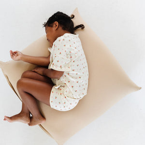 Baby Sandcastle Bean Bag at angle 2, perfect for comfy playtime and relaxation for little ones.