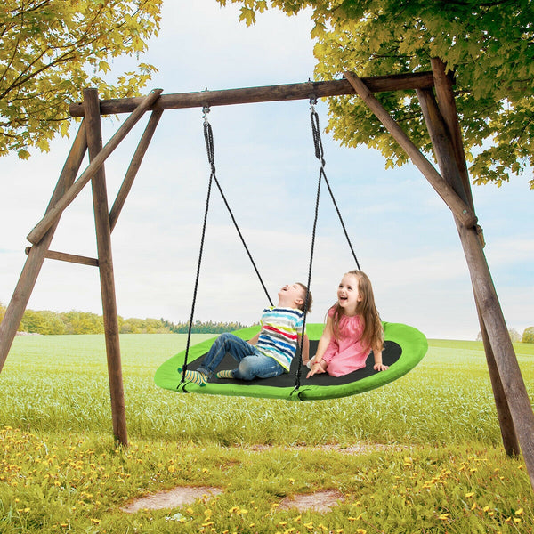 60 Inch Saucer Surf Outdoor Adjustable Swing Set - Electric for Infants