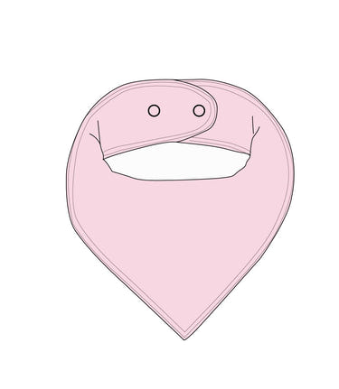 Ballet Blush - Bandana Bib