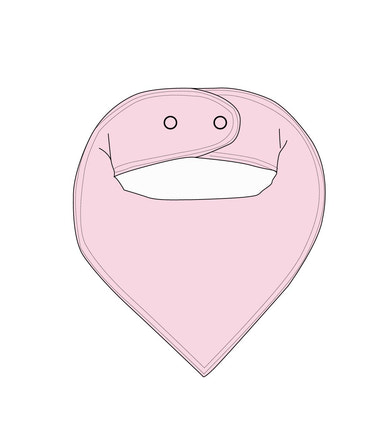 Ballet Blush - Bandana Bib