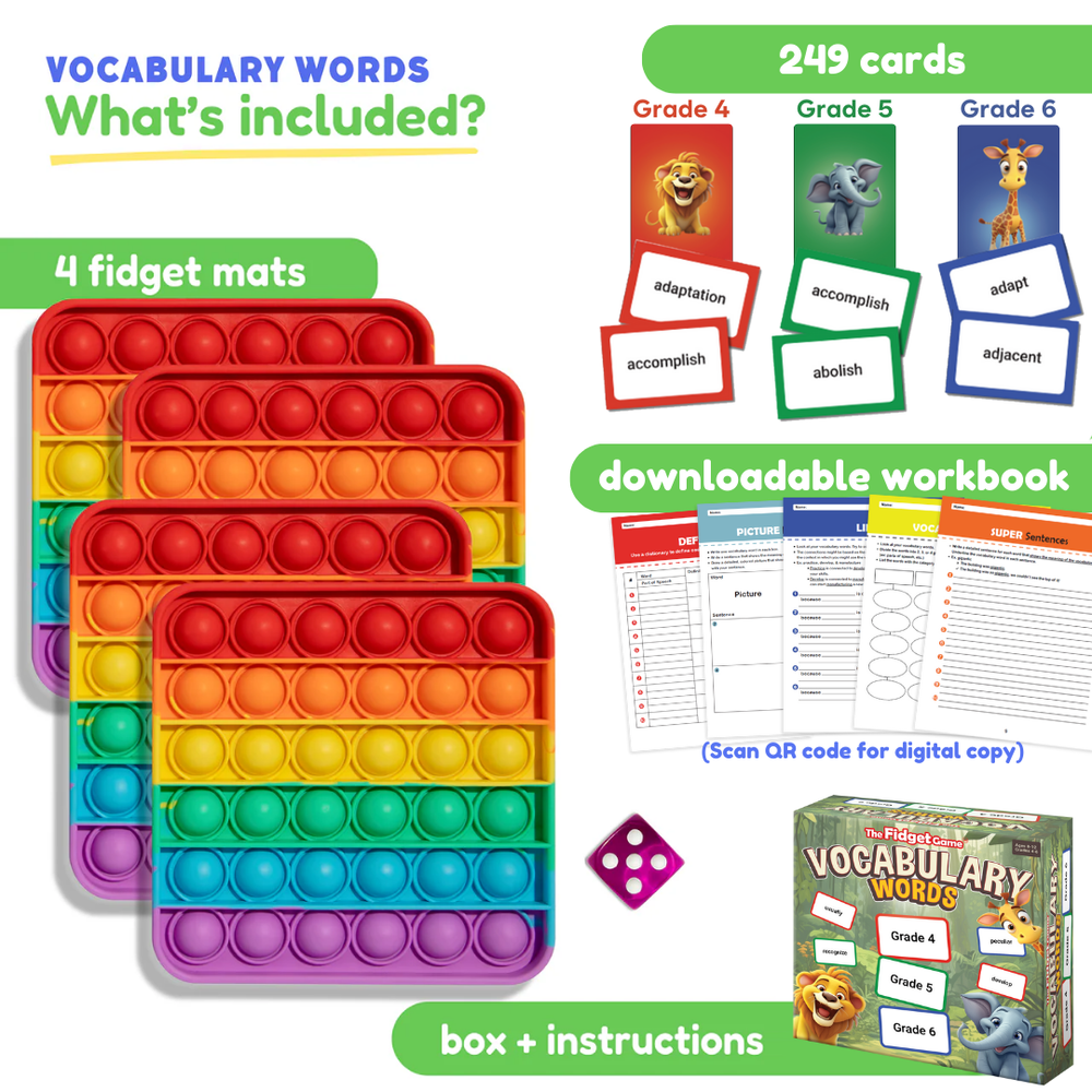"The Vocabulary Game: Fun educational toy for babies to enhance language skills and learning through play."