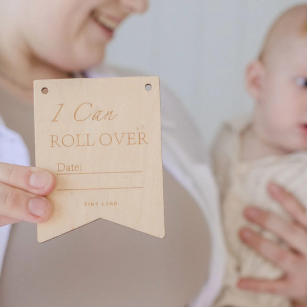 Tiny Land® Montessori toys for newborns, designed for 4-6 months, promoting early development and sensory play.