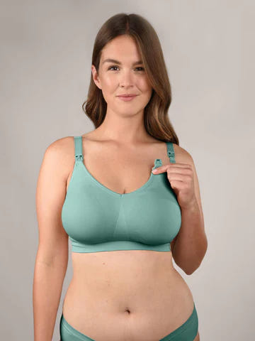 Bravado Designs Body Silk Seamless Bra for nursing and maternity, featuring soft fabric and comfortable support.
