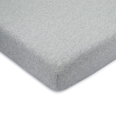 Grey crib sheets for a cozy and stylish nursery bedding solution.