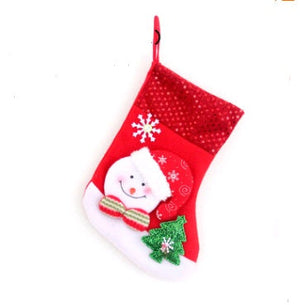 Santa Claus Socks Christmas Tree Pendant