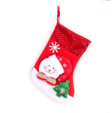 Santa Claus Socks Christmas Tree Pendant