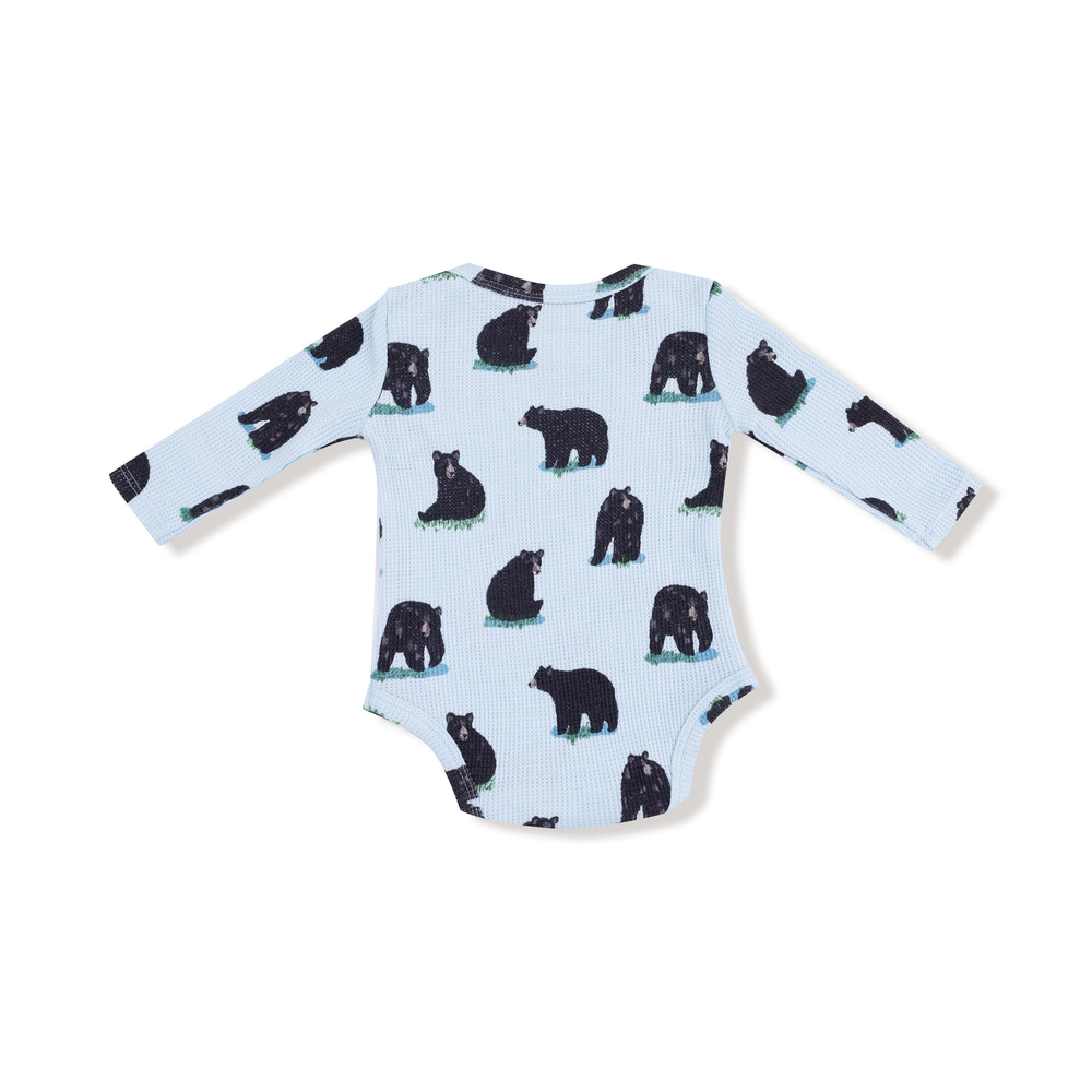 Black Bears - Lap Shoulder Bodysuit