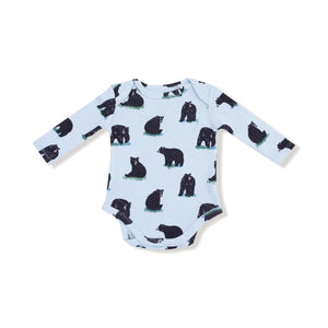Black Bears - Lap Shoulder Bodysuit
