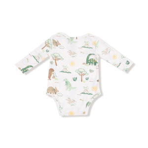 Baby Love Dinos - Lap Shoulder Bodysuit