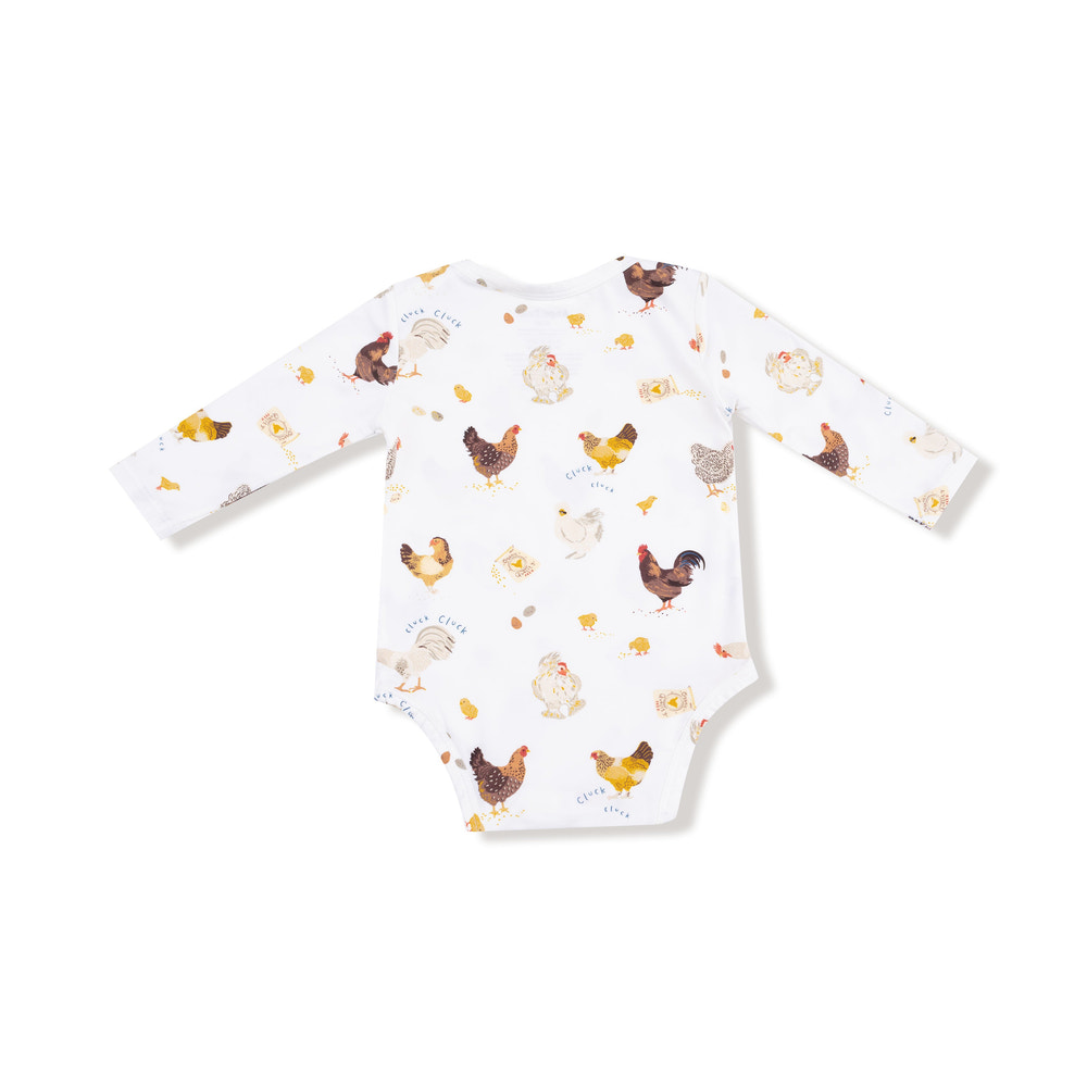 Collector Chickens - Unisex - Lap Shoulder Bodysuit
