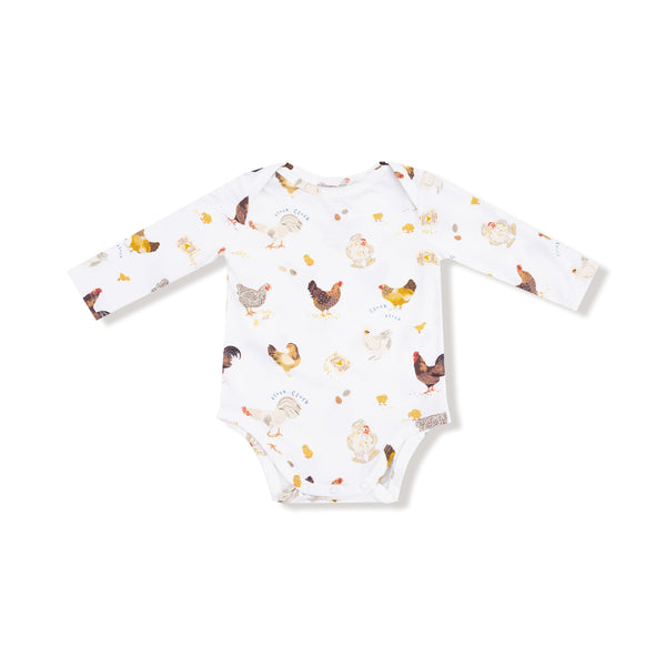 Collector Chickens - Unisex - Lap Shoulder Bodysuit