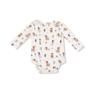 Cowboy Dogs - Lap Shoulder Bodysuit