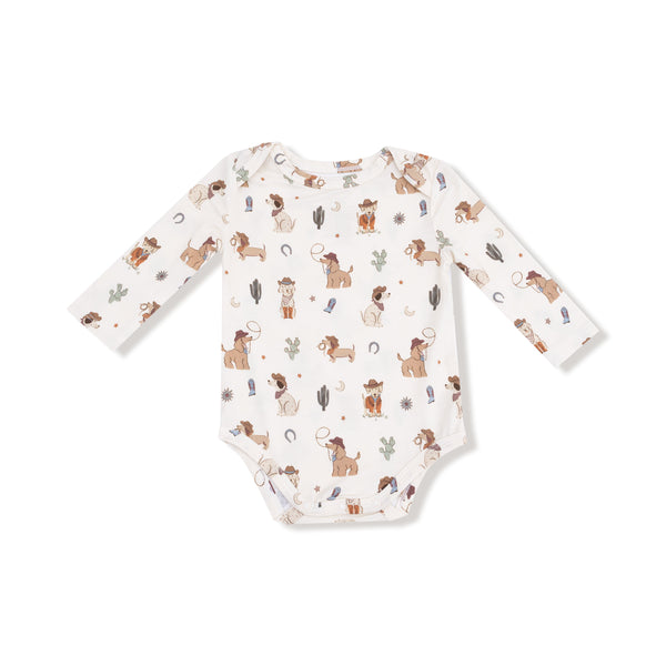 Cowboy Dogs - Lap Shoulder Bodysuit