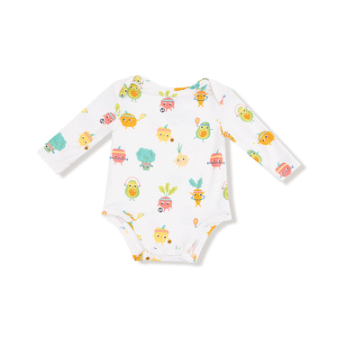 Crunch Munch Veggie Sports - Lap Shoulder Bodysuit