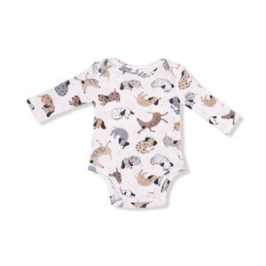 Cozy Pups - Lap Shoulder Bodysuit