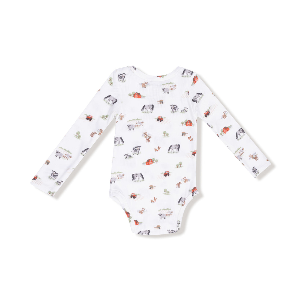 Little Farm - Lap Shoulder Bodysuit