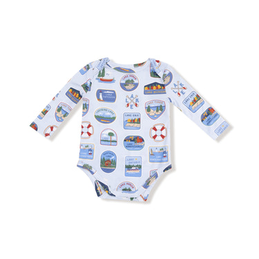 Lake Stickers - Lap Shoulder Bodysuit