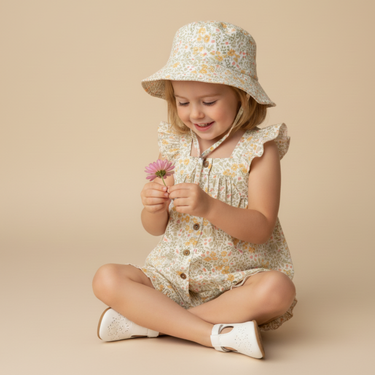 Organic Bucket Sun Hat - Bloomfield