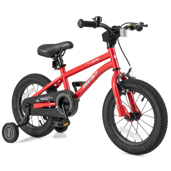 16-Inch/14-Inch/18-Inch Kids Bike Ages 3-8 with Handbrake and Coaster Brake and Bell Ring-16/Ring-14/Ring-18 inches