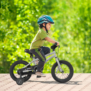16-Inch Kids Bike Bicycle for Boys Girls 4-7 Adjustable with High Carbon Steel Frame