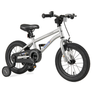 16-Inch Kids Bike Bicycle for Boys Girls 4-7 Adjustable with High Carbon Steel Frame