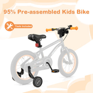 16-Inch Kids Bike Sport Bicycle for 4-7 Years Old with Adjustable Seat and Reflectors