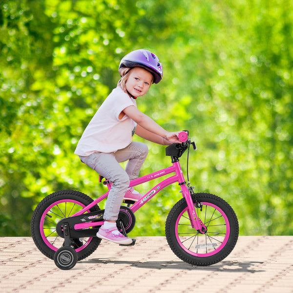 16-Inch Kids Bike for 4-7 Years Old Adjustable with Removable Training Wheels