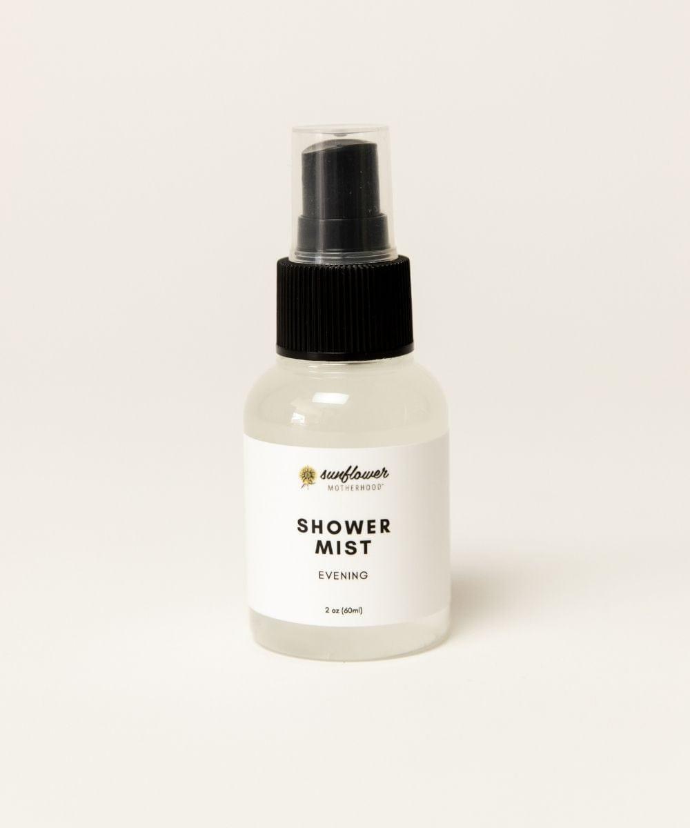 Evening Shower Mist for babies, soothing bath & body care for a calming bedtime routine.
