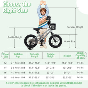 12-inch adjustable kids bike with transparent chain cover, perfect for 3-year-olds, angled view showcasing design.