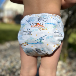 Dream Diaper 3.0 Natural Fiber Pocket Diaper - First Flight