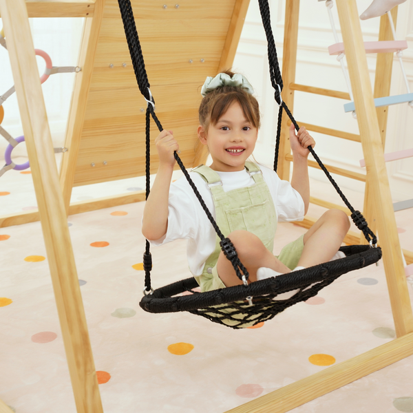 X-Large Sweetgum Indoor Sensory Playset for babies, featuring colorful textures and engaging activities at angle 11.