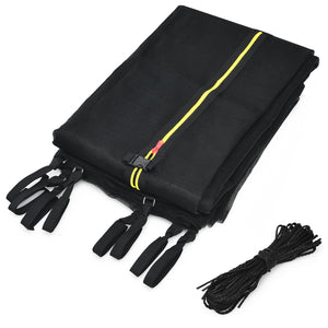 15/16 feet trampoline replacement safety net with adjustable straps for enhanced safety in toys and hobbies.