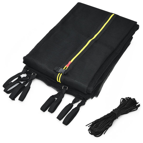 15/16 feet trampoline replacement safety net with adjustable straps for enhanced safety in toys and hobbies.