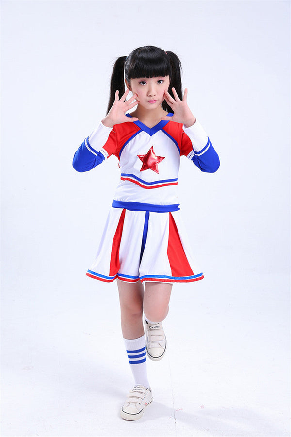 New Star Children's Day Children Cheerleading Aerobics Gymnastics Performance Clothing Cheerleading Clothing Football Baby Performance Clothing