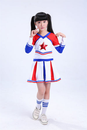 New Star Children's Day Children Cheerleading Aerobics Gymnastics Performance Clothing Cheerleading Clothing Football Baby Performance Clothing
