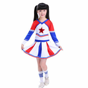 New Star Children's Day Children Cheerleading Aerobics Gymnastics Performance Clothing Cheerleading Clothing Football Baby Performance Clothing
