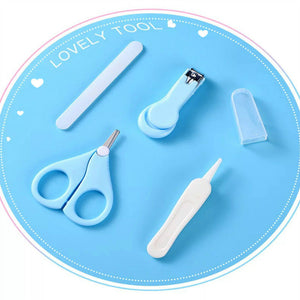 Baby Nail Care Set File, Clipper, Safety Clipper 4-Piece
