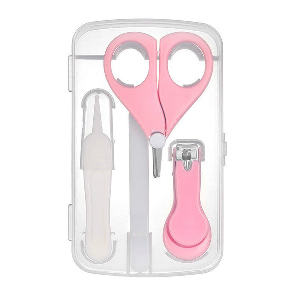 Baby Nail Care Set File, Clipper, Safety Clipper 4-Piece