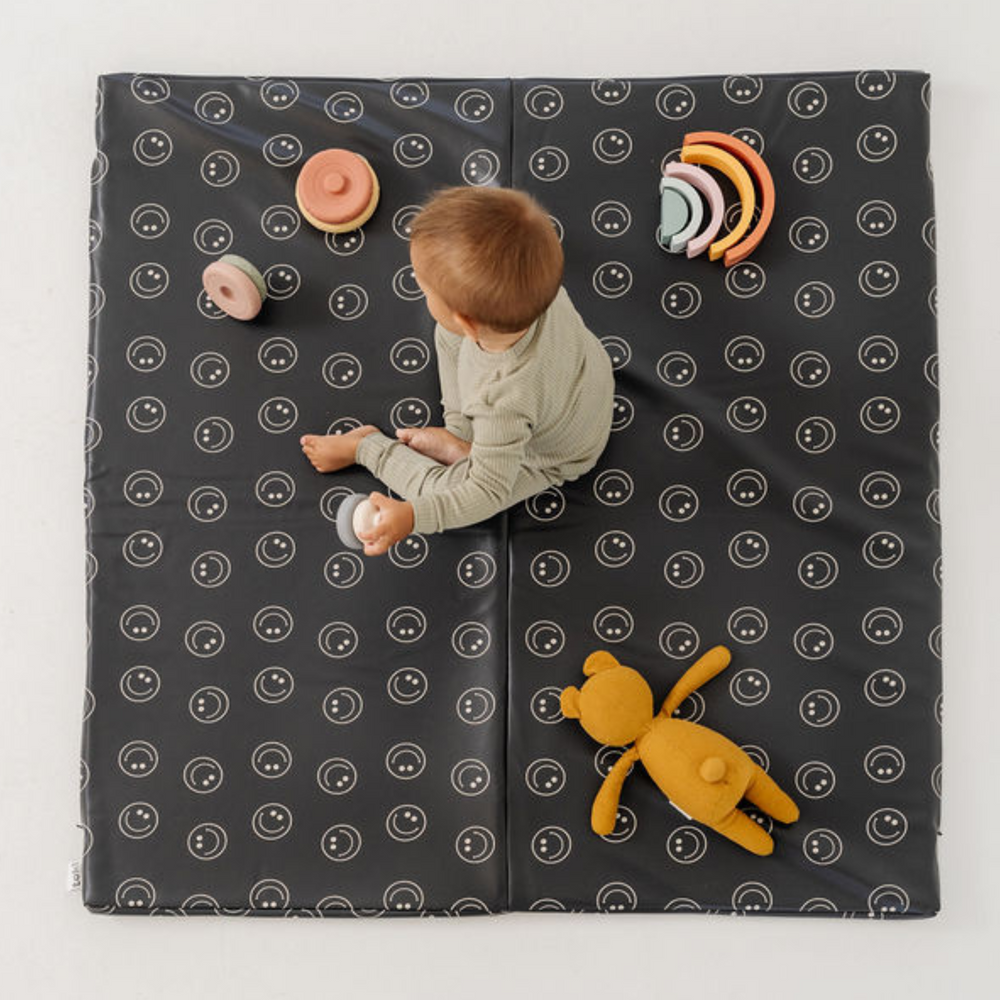 Smiles Vegan Leather Mat