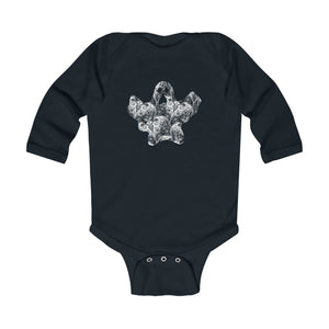 Lace Ghost Long Sleeve Onesie (Babies/Toddlers)