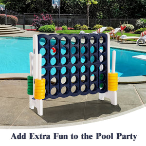 Jumbo 4 in a Row 4-to-Score Giant Game Set - Weather-Resistant