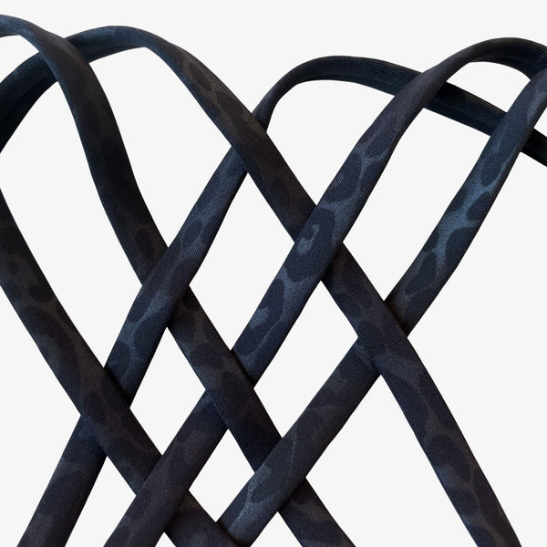 Chloe 3 Running Nursing Sports Bra (Black Cheetah)