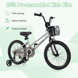 12-inch kids bike with adjustable seat and transparent chain cover, perfect for 3-year-olds.