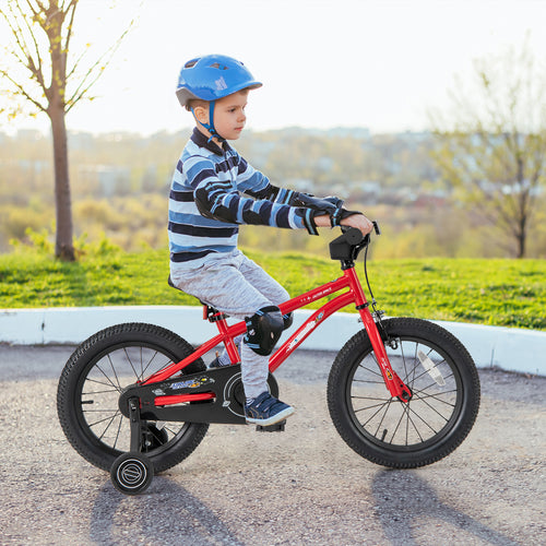 16-Inch/14-Inch/18-Inch Kids Bike Ages 3-8 with Handbrake and Coaster Brake and Bell Ring-16/Ring-14/Ring-18 inches