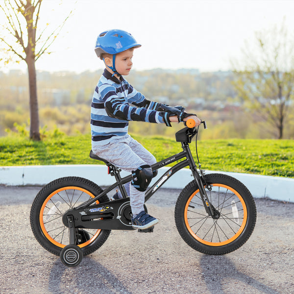 16-Inch Kids Bike Sport Bicycle for 4-7 Years Old with Adjustable Seat and Reflectors