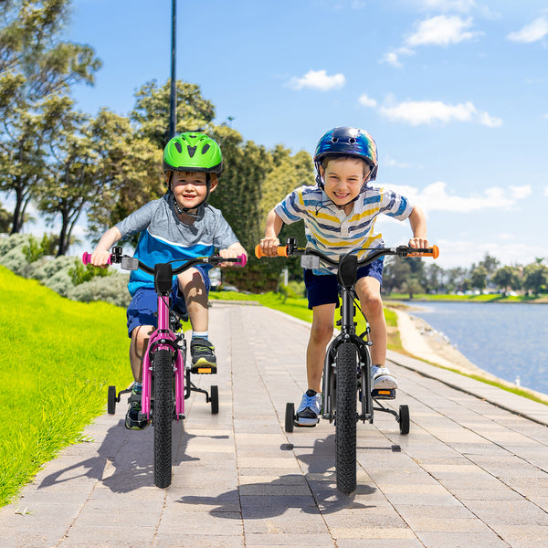 16-Inch Kids Bike Sport Bicycle for 4-7 Years Old with Adjustable Seat and Reflectors