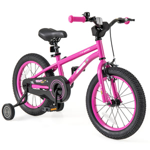 16-Inch Kids Bike for 4-7 Years Old Adjustable with Removable Training Wheels