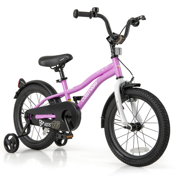 Kids Bike 14-Inch Children Training Bicycle with 2 Brake for 3